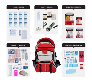 Survival Kit (Prepardness: Comfort Survival Kit, size: 18)