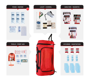 Survival Kit (Prepardness: Necessity Survival Kit, size: 16)