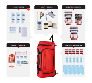 Survival Kit (Prepardness: Necessity Survival Kit, size: 20)