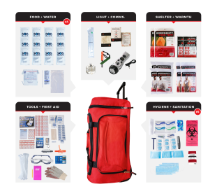 Survival Kit (Prepardness: Comfort Survival Kit, size: 24)