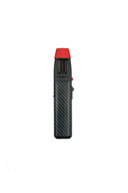 Refillable Torch Stick Metal Lighter- Prefilled & Ready To Use (Color: Black)